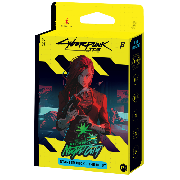 Cyberpunk TCG - Beta Starter Deck (The Heist) (English) - Welcome to Night City (WNC)