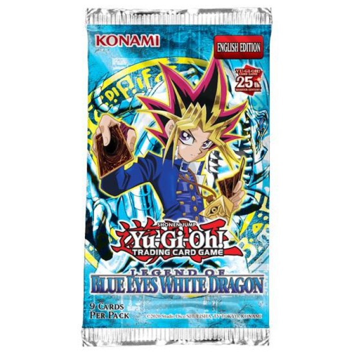 Yu-Gi-Oh! - Legend of Blue Eyes White Dragon Booster Pack (25th Anniversary Edition) (English) - (LOB-EN)